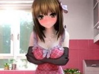 舌使いが超エロい裸エプロンの新妻ちゃんが旦那さんのことを気持ち良くさせてあげちゃうラブラブご奉仕セックス Pornhub 無料エロアニメ動画