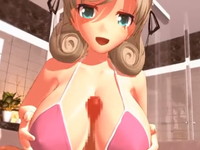 カリを舌でペロペロしながら柔らかいおっぱいでパイズリしてくる水着美少女 ShareVideos 無料エロアニメ動画