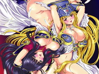 魔族に囚われて激しく責められまくる戦乙女たちの淫らな宴 erovideo 無料エロアニメ動画