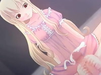 ガーリーなロリ少女の足コキやエロいプレイでイカされまくる主人公 裏アゲサゲ 無料エロアニメ動画