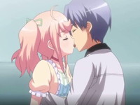 キスやおさわりしているうちにどんどん大きくなっちゃった兄さんのアソコをフェラでイカせてあげちゃう激かわロリ少女 YouJizz 無料エロアニメ動画